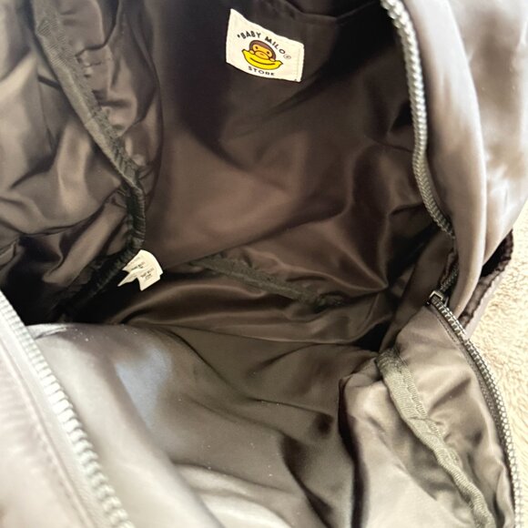$399 Authentic BABY MILO STORE by A BATHING APE Unisex Black Backpack - Picture 9 of 15